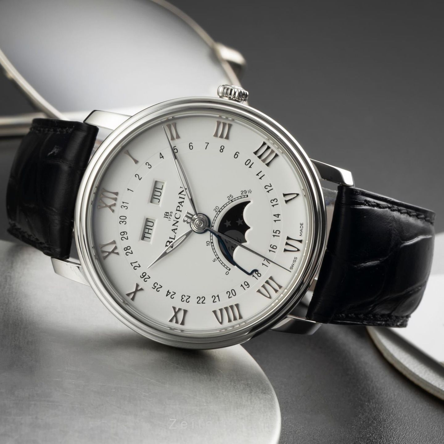 Blancpain Villeret Quantième Complet 6654-1127-55B - (2/8)