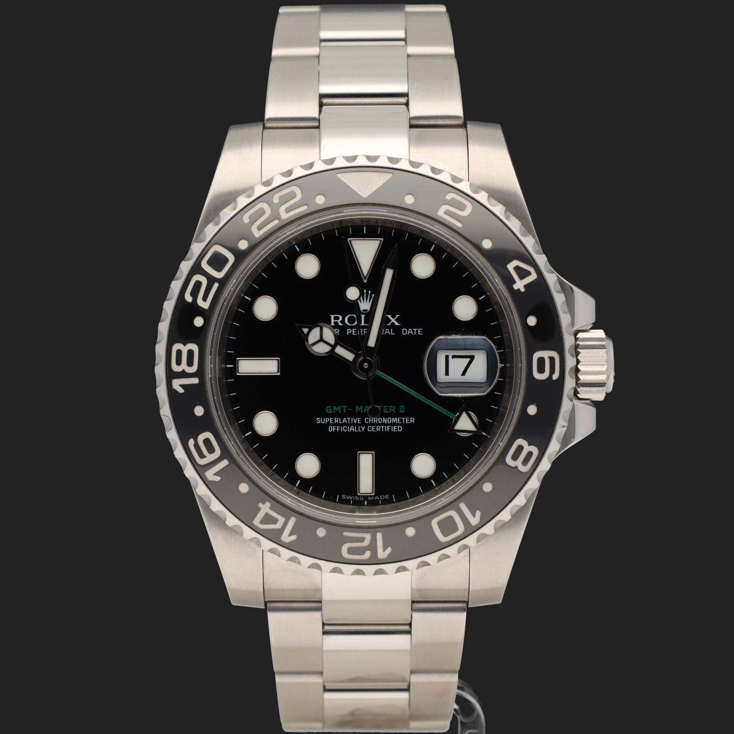 Rolex GMT-Master II 116710LN (2008) - 40mm Staal (3/8)