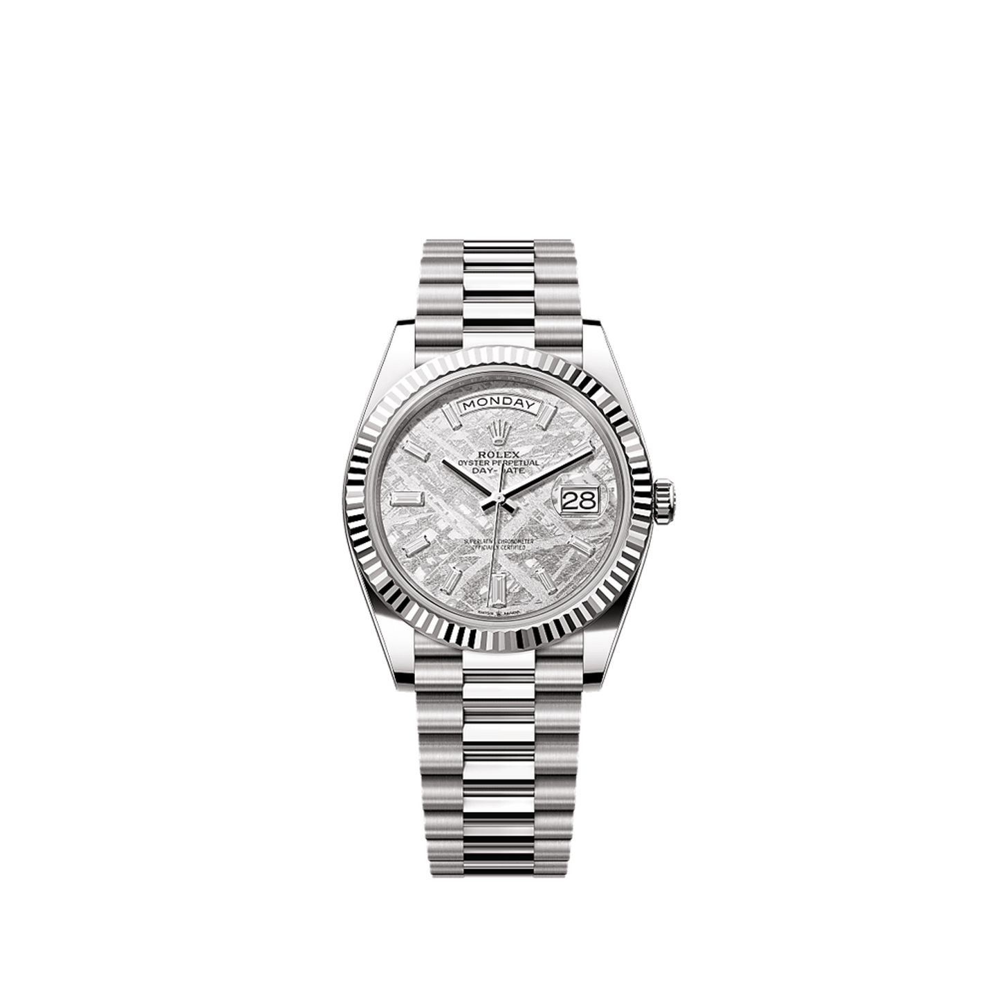 Rolex Day-Date 40 228239 (2025) - Grey dial 40 mm White Gold case (1/1)