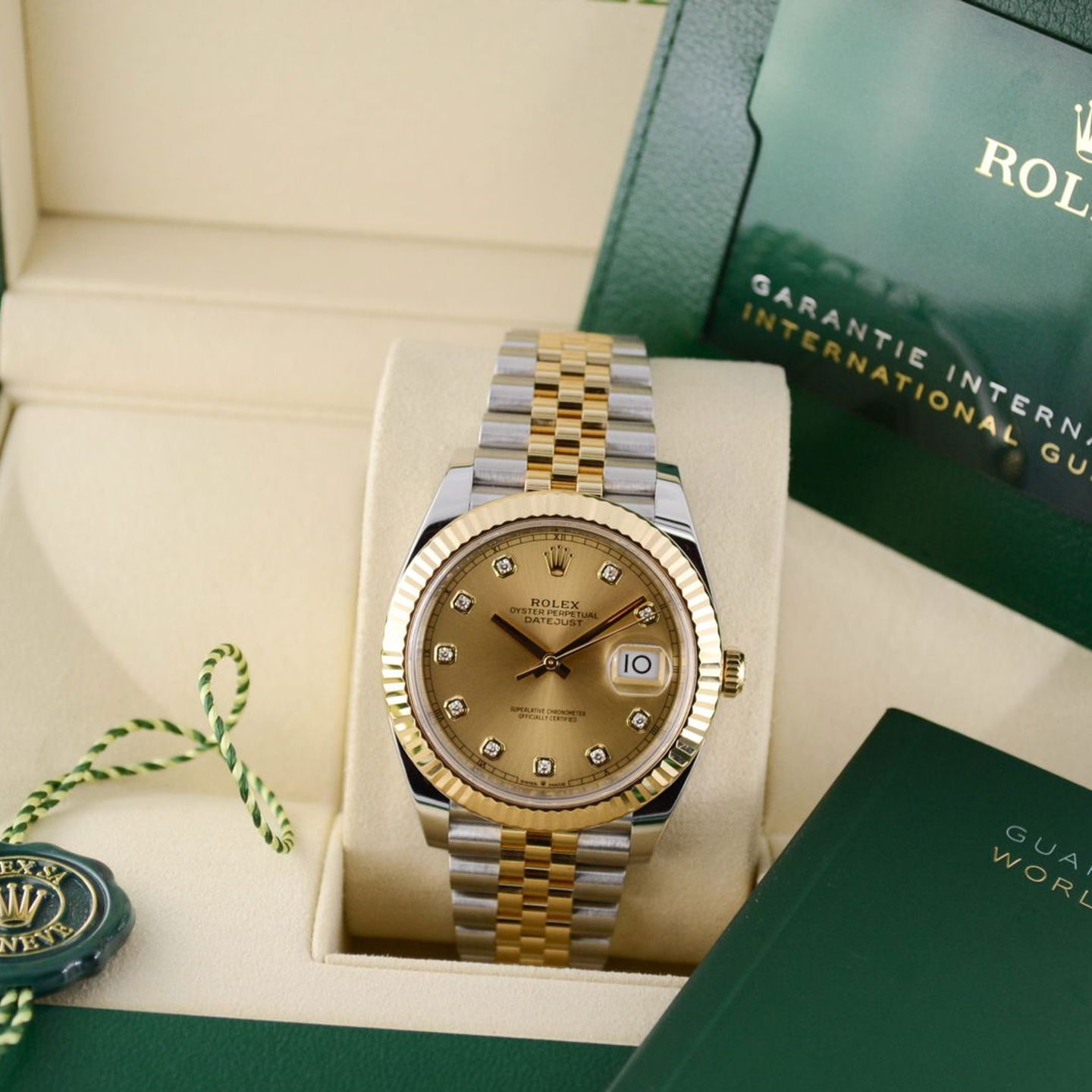 Rolex Datejust 41 126333 (2025) - 41 mm Gold/Steel case (7/7)
