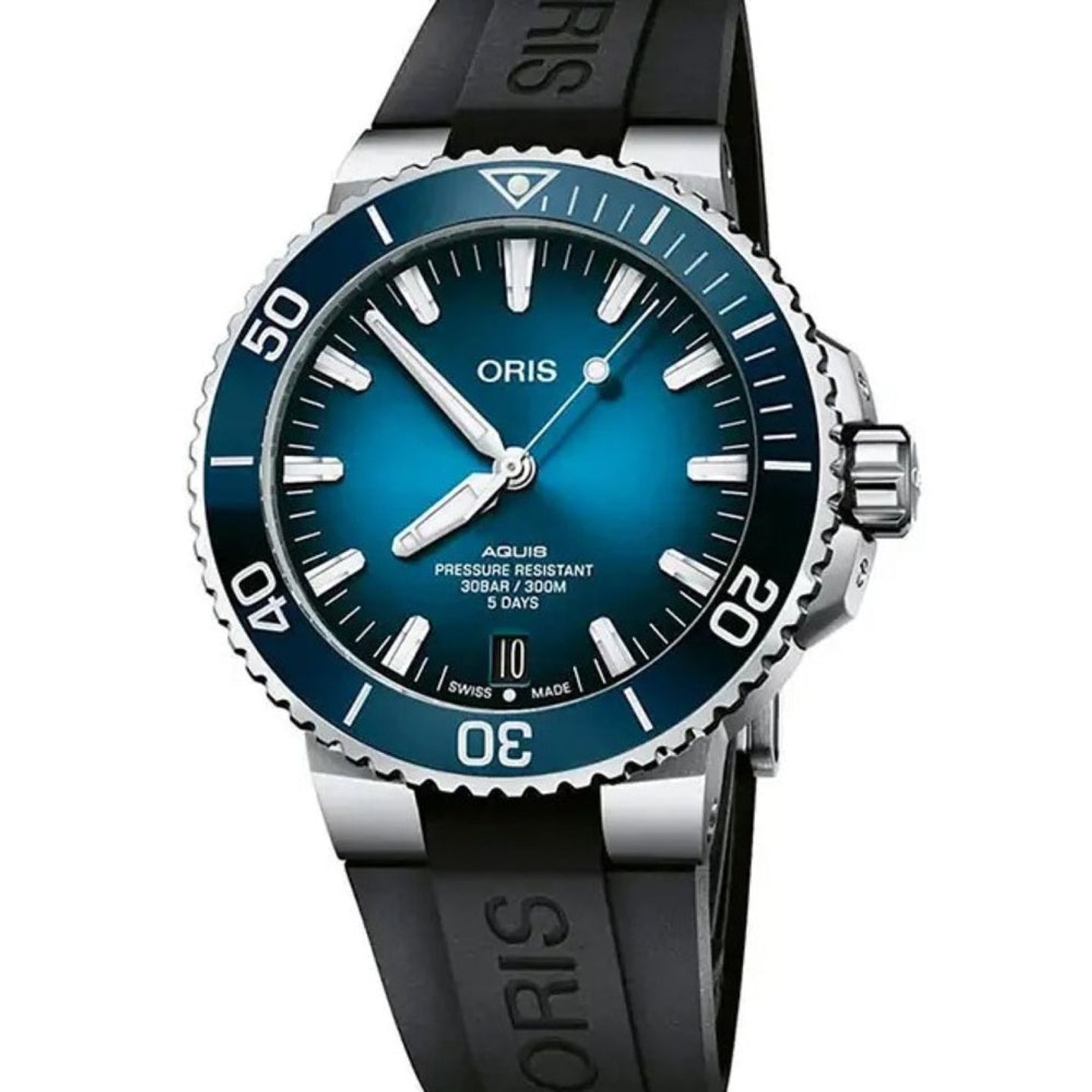 Oris Aquis Date 01 400 7769 4135-07 4 22 74FC (2026) - Blauw wijzerplaat 42mm Staal (1/1)