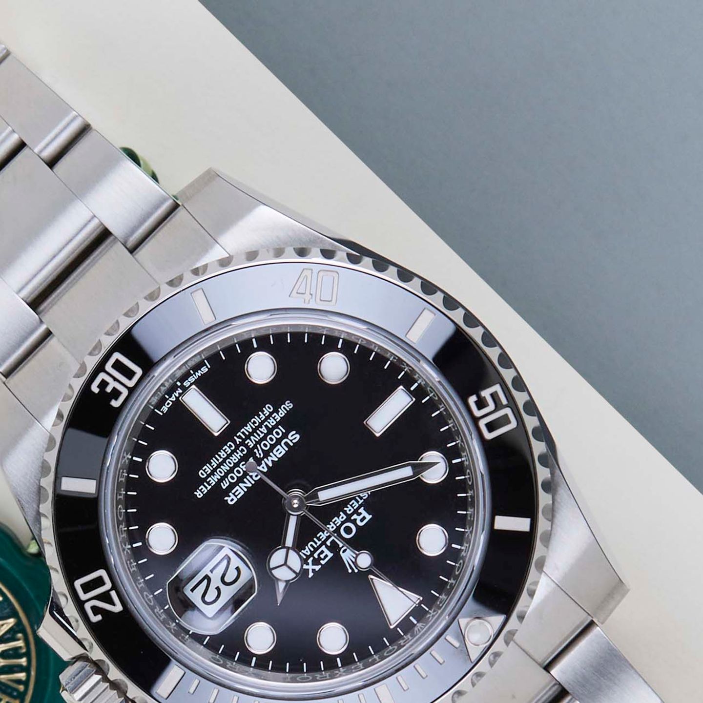 Rolex Submariner Date 116610LN (2019) - Zwart wijzerplaat 40mm Staal (4/8)