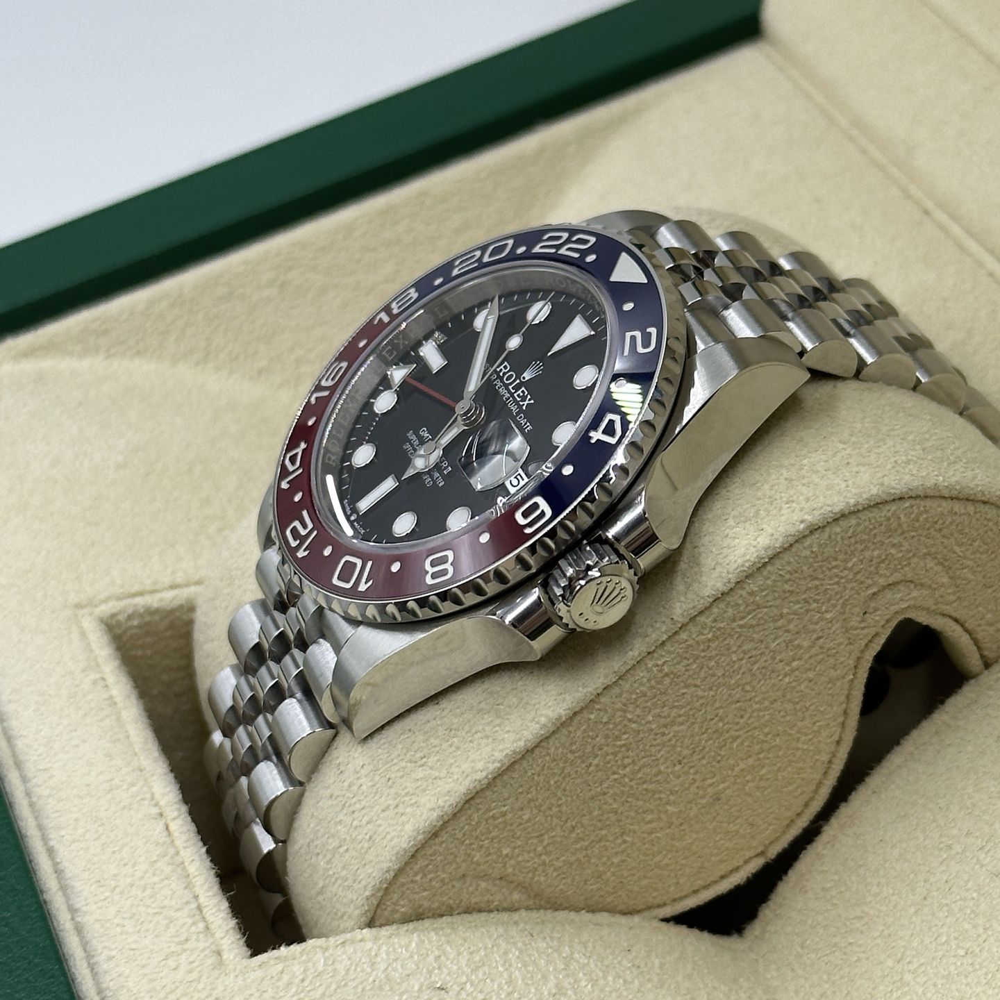 Rolex GMT-Master II 126710BLRO (Onbekend (willekeurig serienummer)) - Zwart wijzerplaat 40mm Staal (6/8)