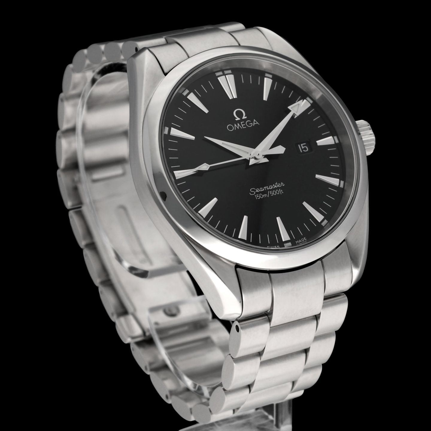 Omega Seamaster Aqua Terra 2517.50.00 (2008) - Zwart wijzerplaat 39mm Staal (4/8)