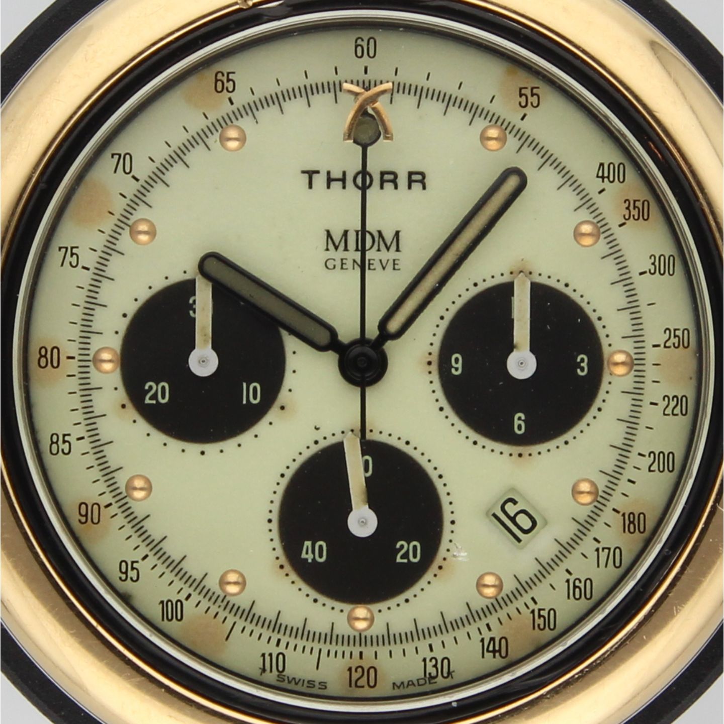 Thor MDM 2503.395.340 (Unknown (random serial)) - Champagne dial 42 mm Gold/Steel case (3/8)