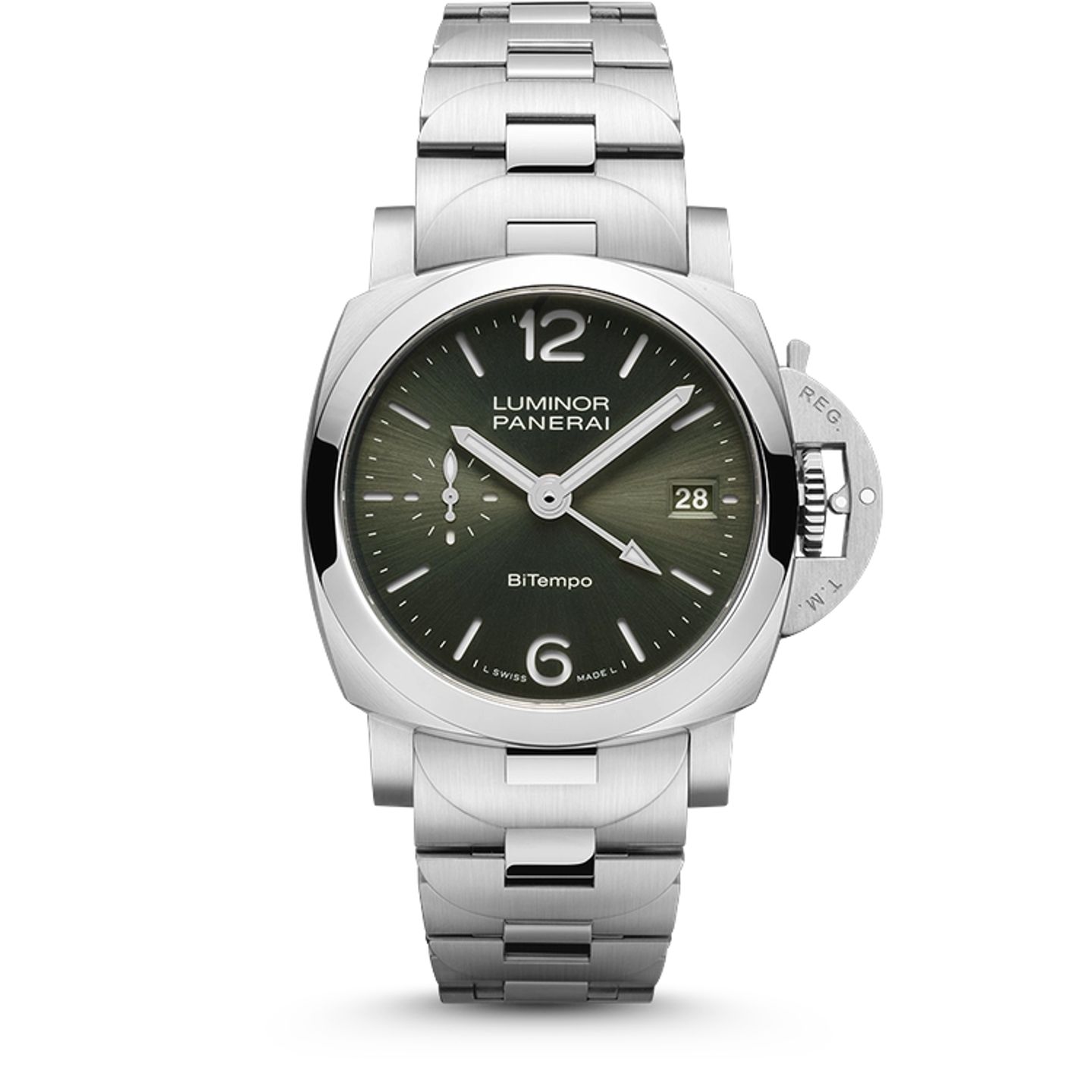 Panerai Luminor PAM01640 (2025) - Green dial 40 mm Steel case (1/1)