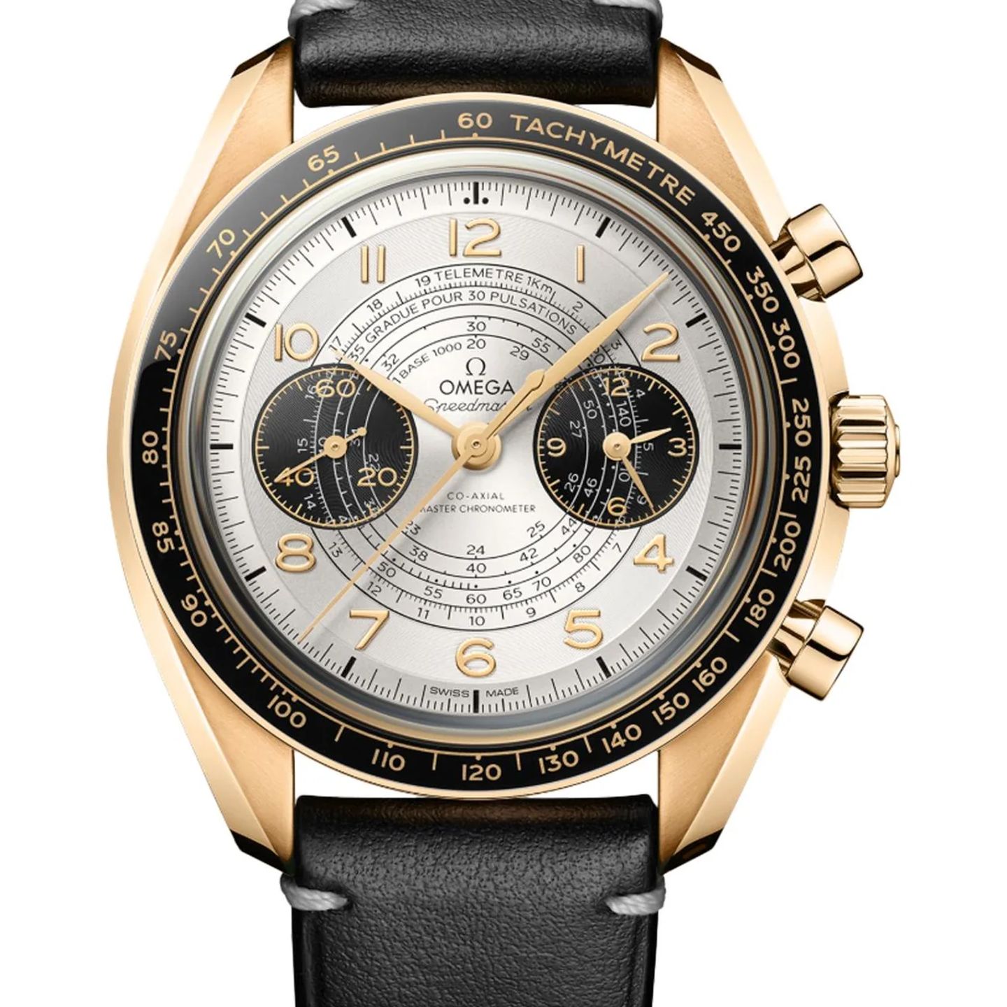 Omega Speedmaster Chronoscope 522.62.43.51.02.001 (2026) - Silver dial 43 mm Yellow Gold case (1/1)
