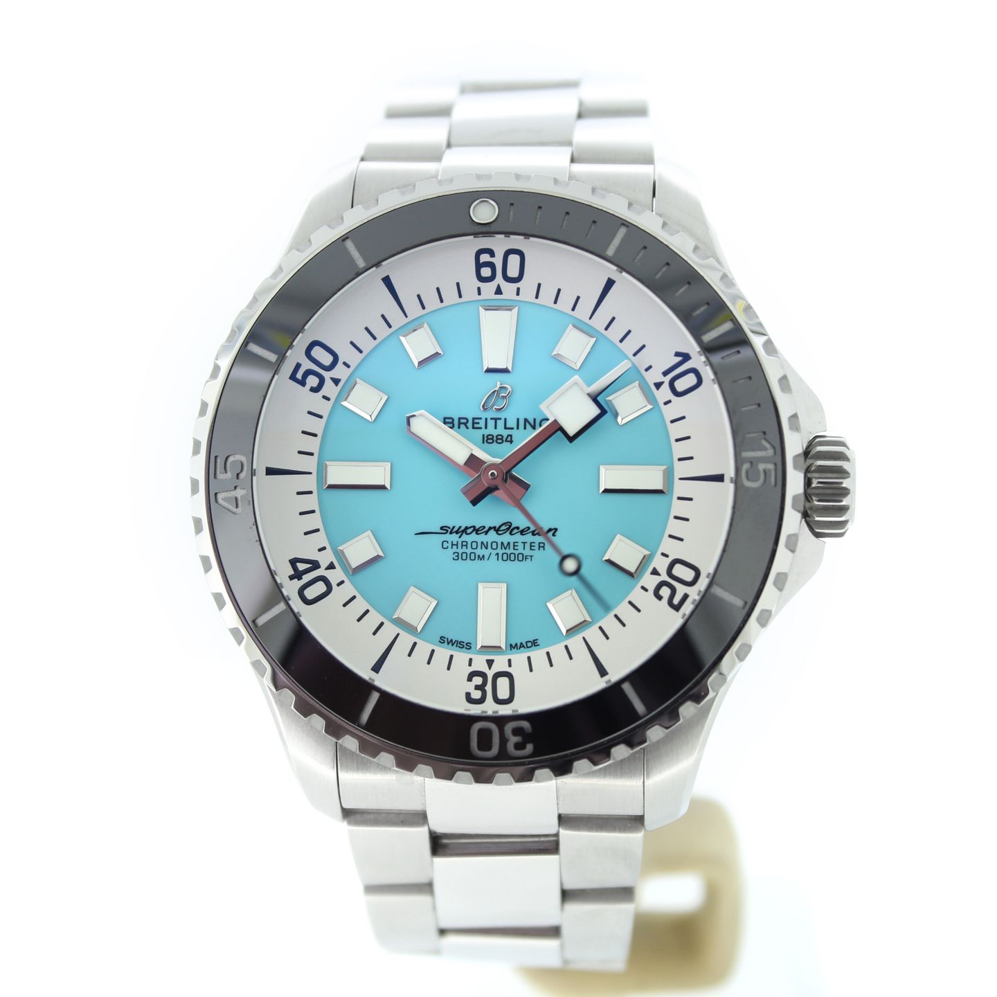 Breitling Superocean 44 A17376211L2A1 (2025) - Blue dial 44 mm Steel case (2/8)
