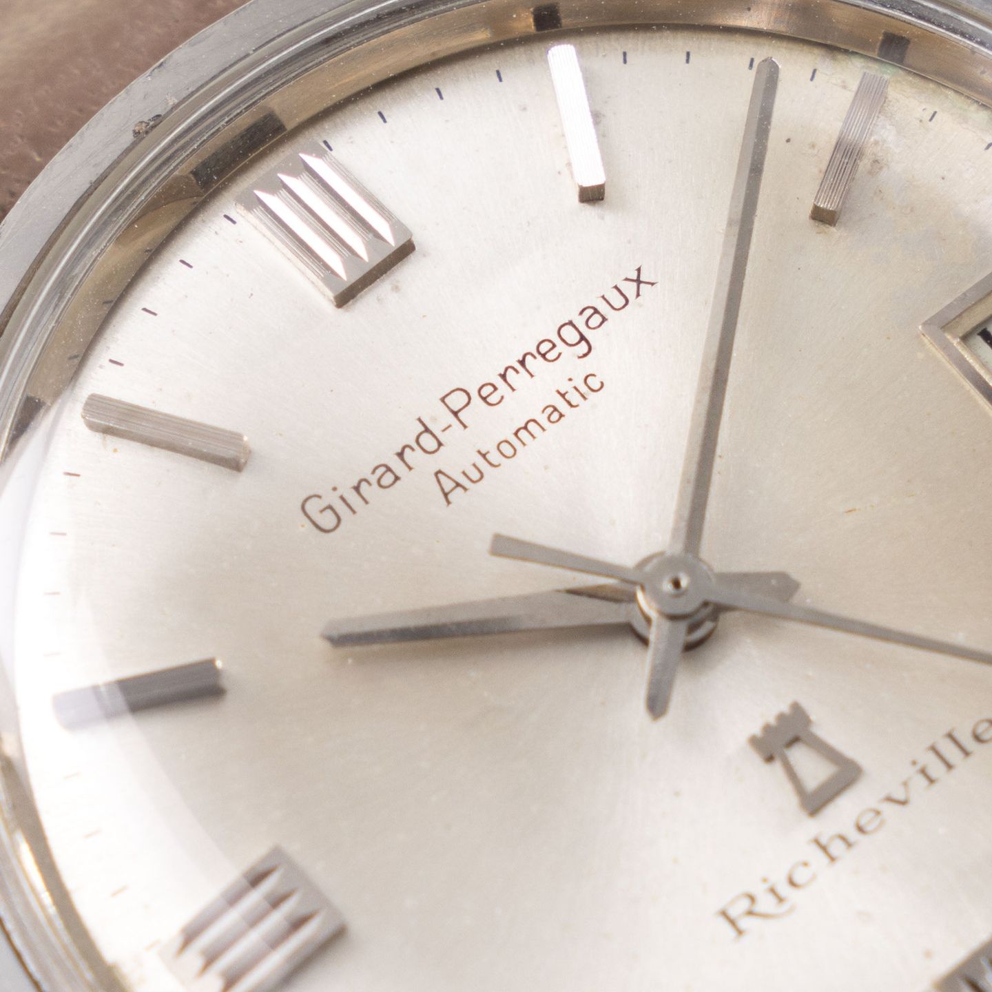 Girard-Perregaux Vintage 8445 (1960) - Silver dial 35 mm Steel case (4/7)