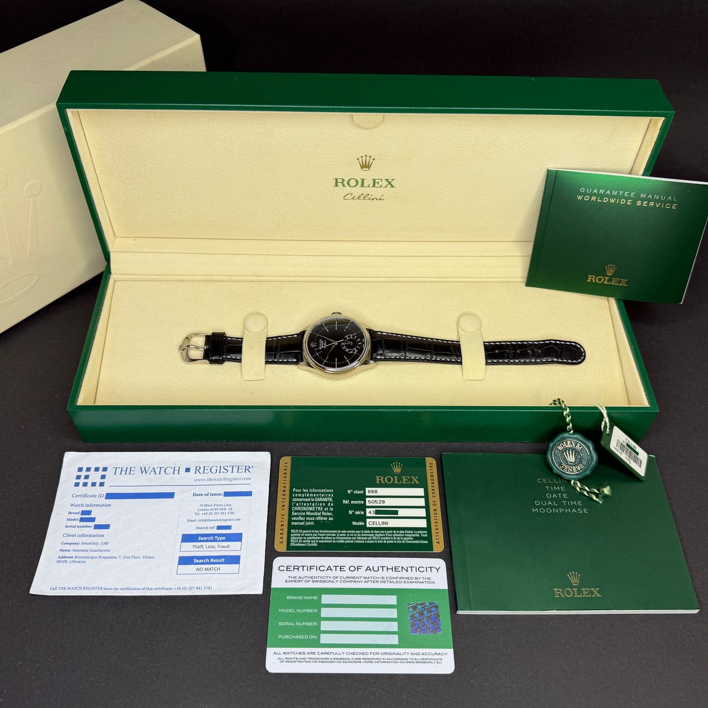 Rolex Cellini Dual Time 50529 - (3/8)
