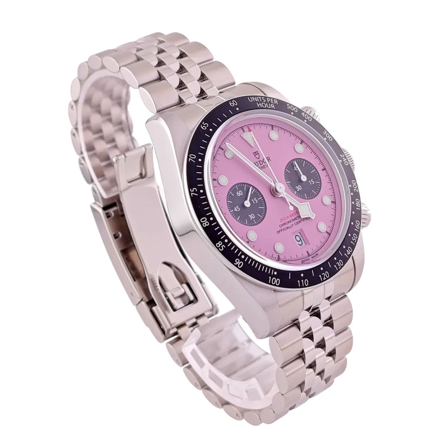 Tudor Black Bay Chrono Unknown (Unknown (random serial)) - Pink dial 41 mm Steel case (4/8)