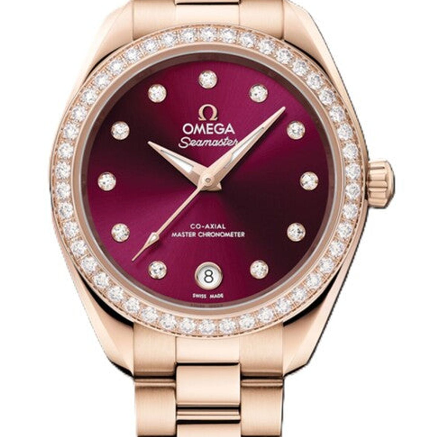 Omega Seamaster Aqua Terra 220.55.30.20.61.001 (2026) - Purple dial 30 mm Rose Gold case (1/1)