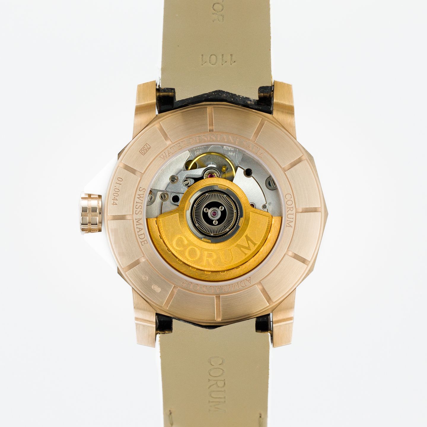 Corum Admiral's Cup Competition 40 082.951.850089 PN34 (2024) - White dial 40 mm Rose Gold case (4/8)