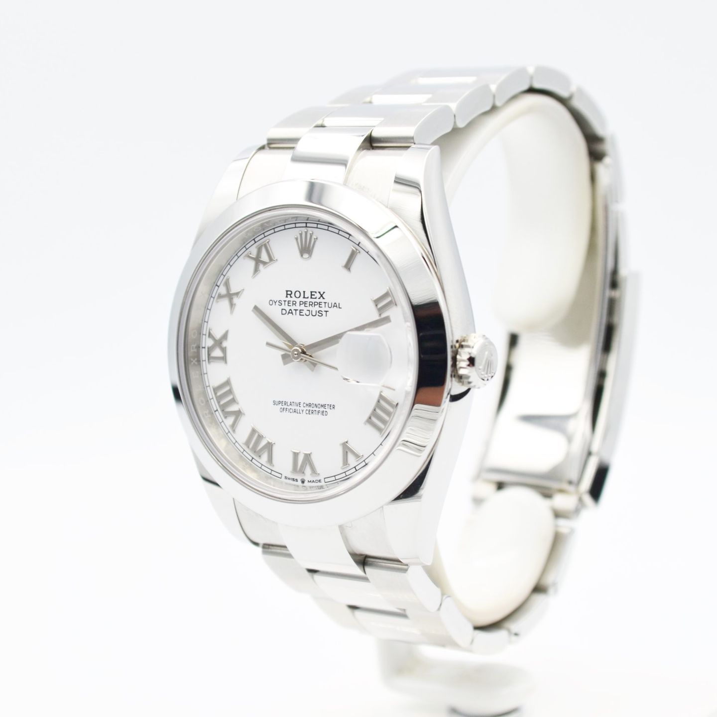 Rolex Datejust 41 126300 (2022) - White dial 41 mm Steel case (2/7)