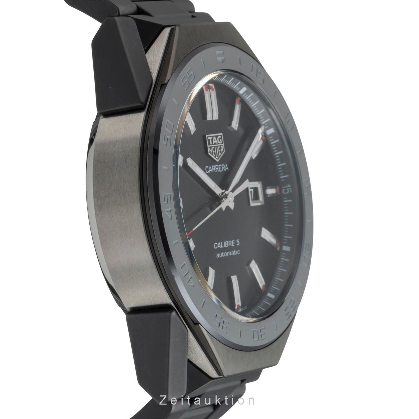TAG Heuer Carrera Calibre HEUER 01 CAR201AA.BA0714 (2019) - White dial 43 mm Steel case (6/8)