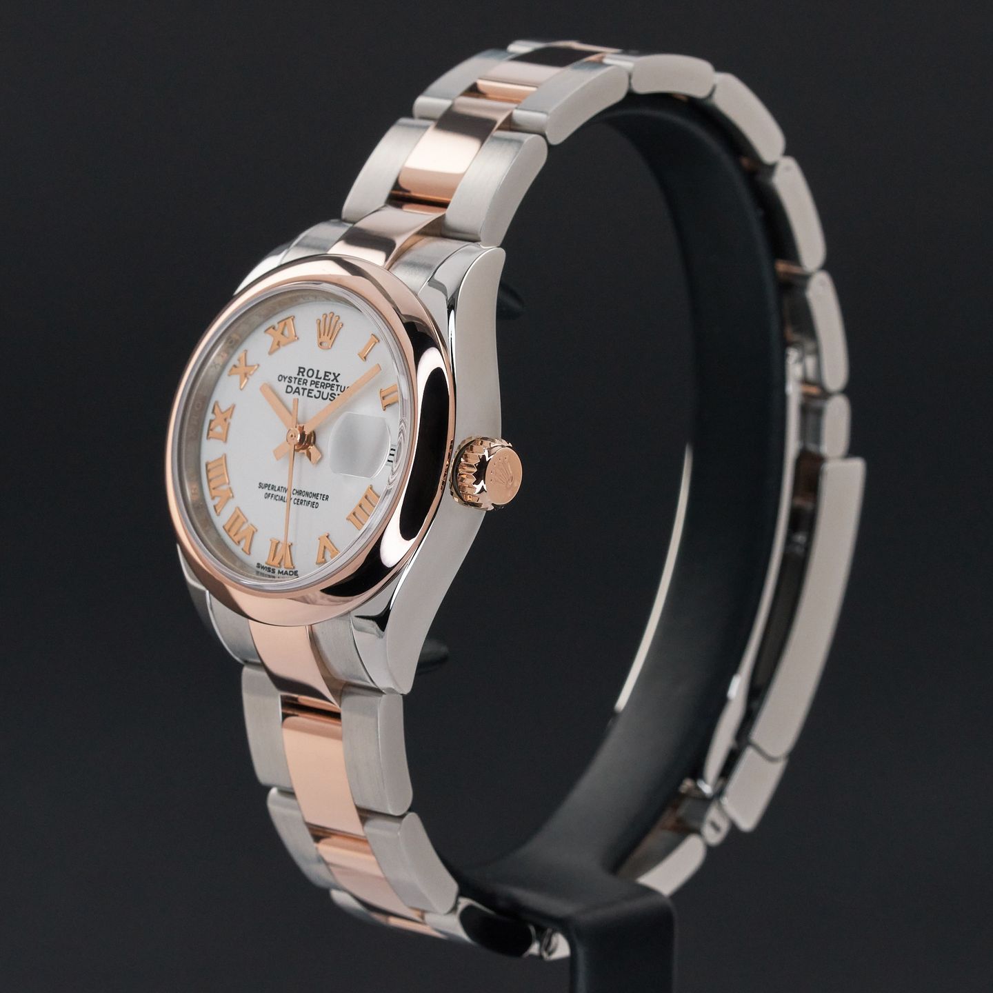 Rolex Lady-Datejust 279161 (2018) - Wit wijzerplaat 28mm Goud/Staal (4/8)