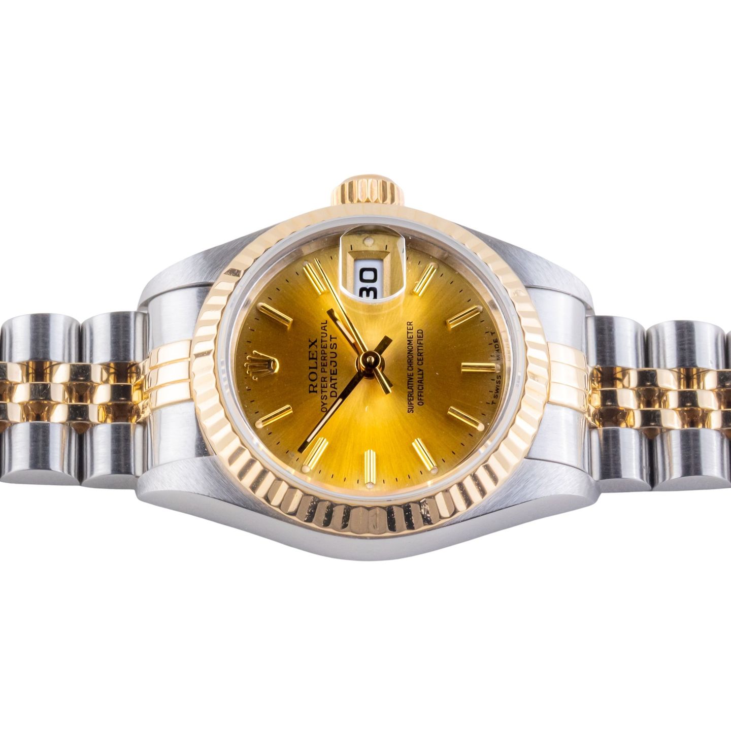 Rolex Lady-Datejust 69173 (1995) - 26mm Goud/Staal (5/8)