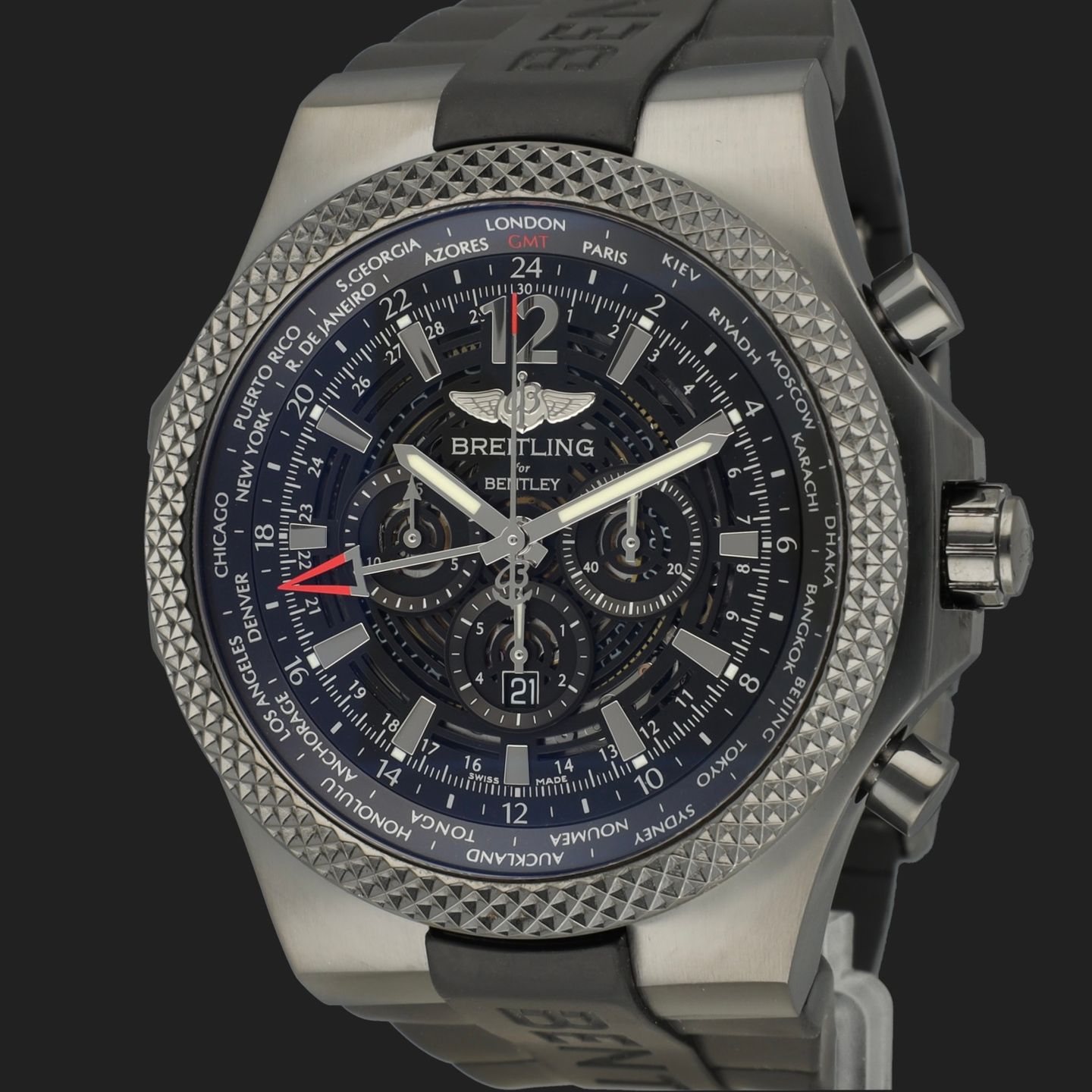 Breitling Bentley GMT M4736225/BC76 - (1/8)