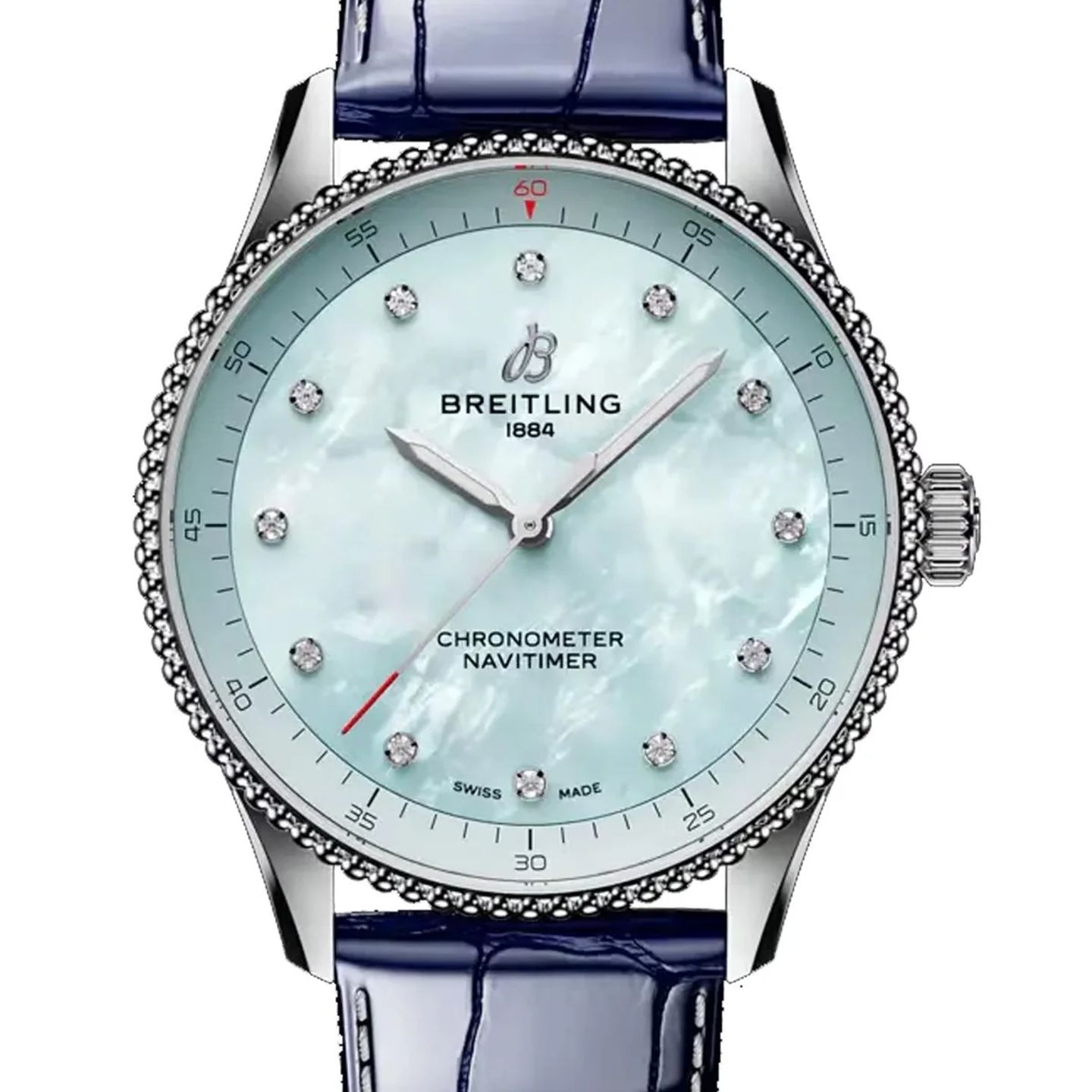 Breitling Navitimer A77320171C1P1 (2026) - Parelmoer wijzerplaat 32mm Staal (1/1)