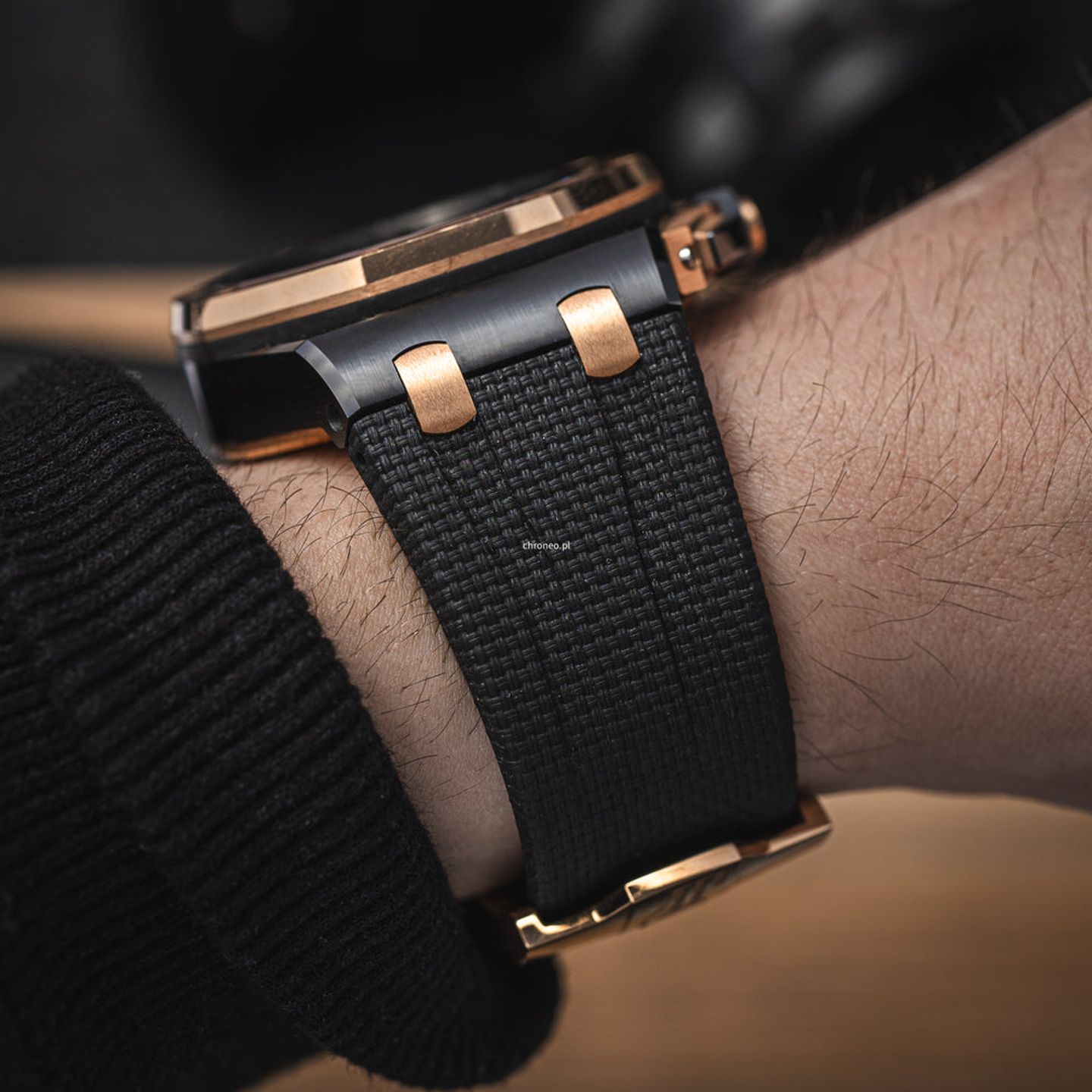 Audemars Piguet Royal Oak Offshore Chronograph 26405NR.OO.A002CA.01 (2021) - Green dial 44 mm Ceramic case (7/8)