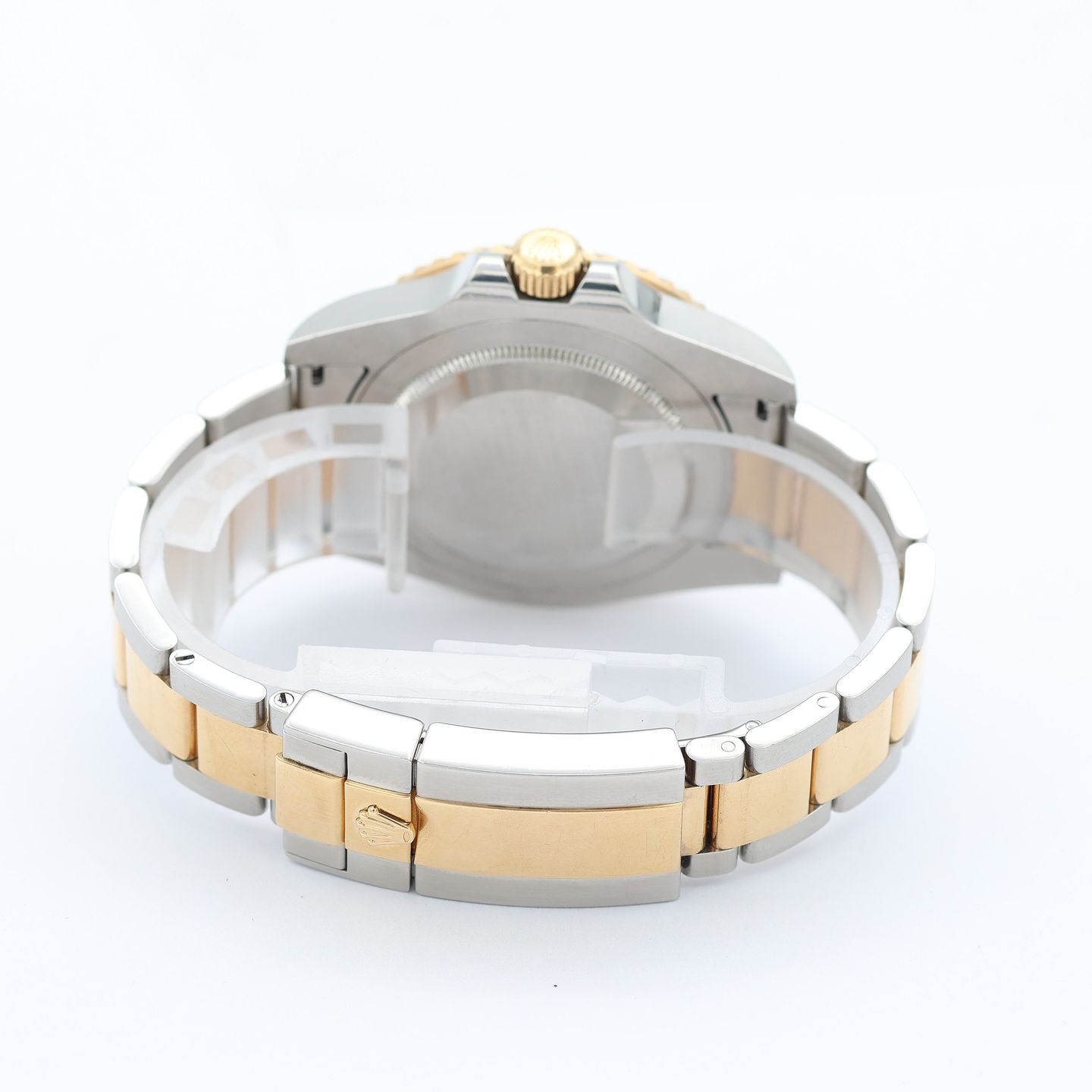 Rolex GMT-Master II 116713LN (Unknown (random serial)) - Black dial 40 mm Gold/Steel case (8/8)