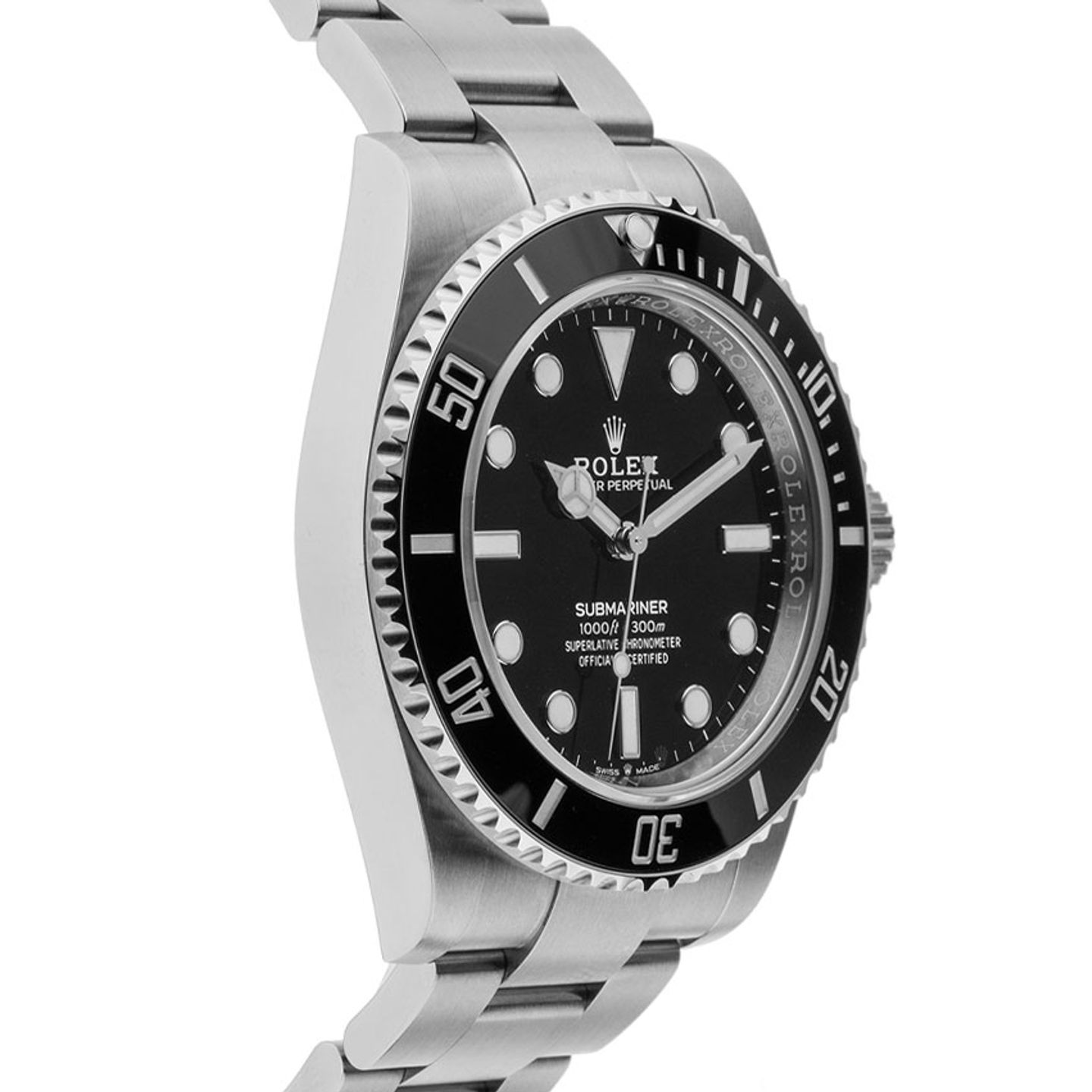 Rolex Submariner No Date 124060 (2026) - Black dial 41 mm Steel case (5/8)