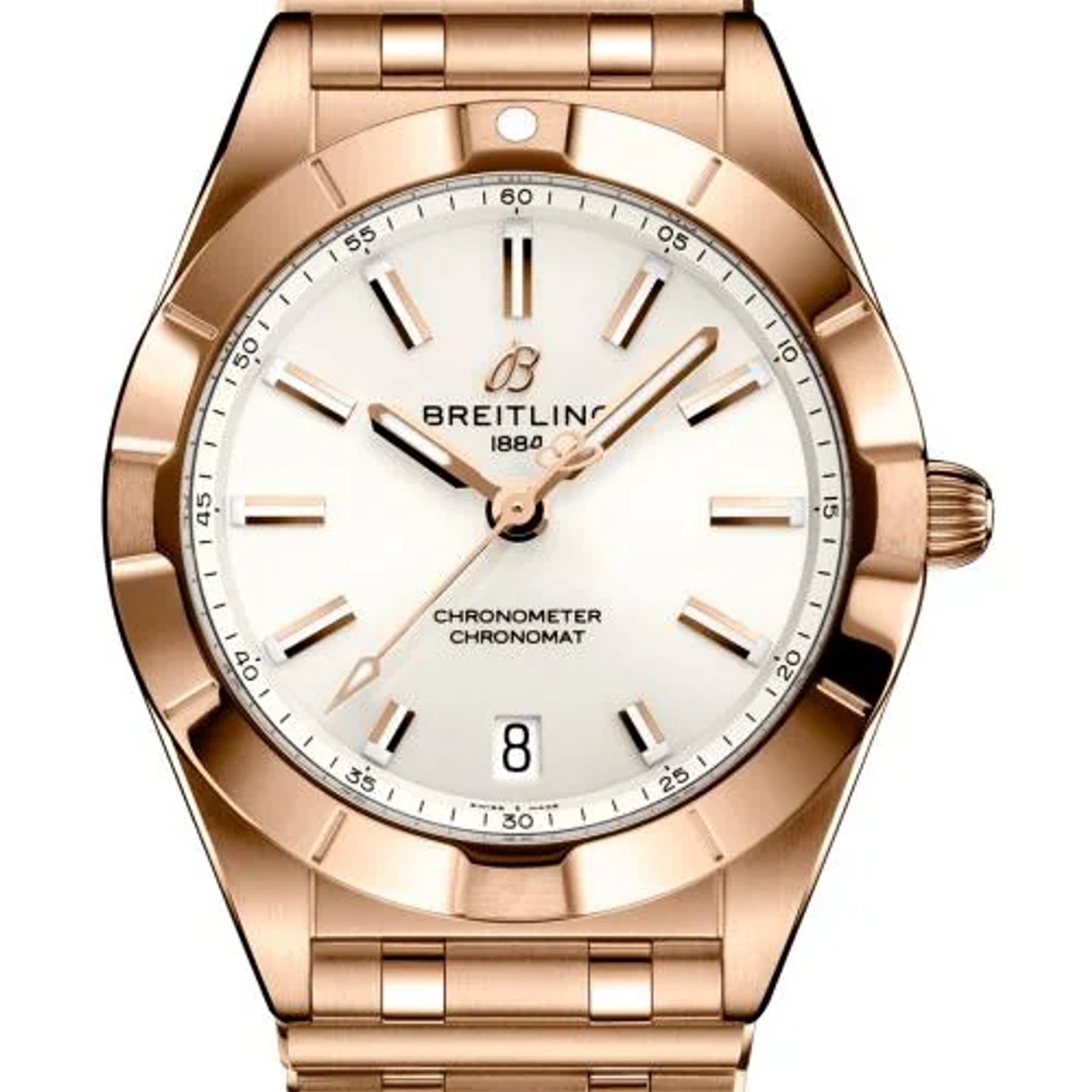 Breitling Chronomat R77310101A1R1 (2026) - White dial 32 mm Red Gold case (1/1)