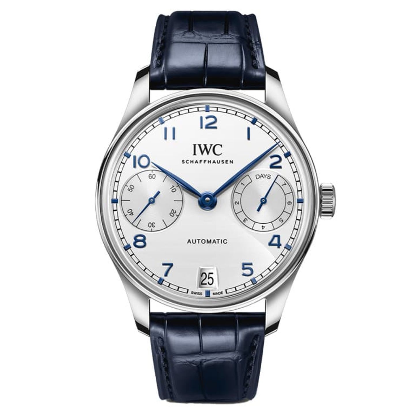 IWC Portuguese Automatic IW501702 (2024) - Zilver wijzerplaat 42mm Staal (1/1)