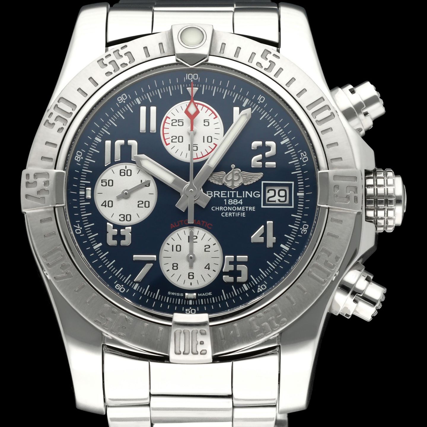 Breitling Avenger II A13381 (2014) - 43mm Staal (1/8)