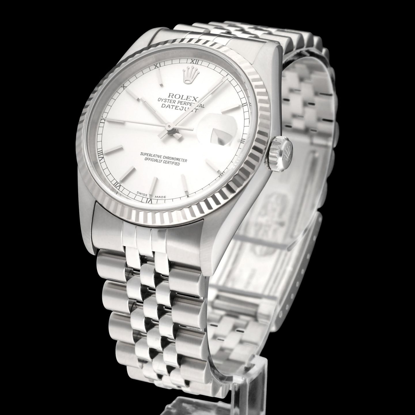 Rolex Datejust 36 16234 (2001) - 36mm Staal (3/8)