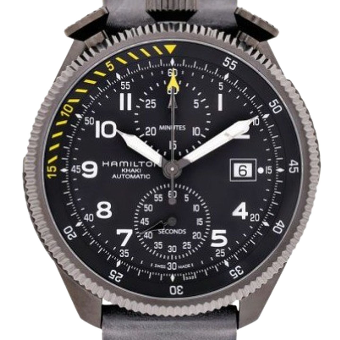 Hamilton Khaki Pilot H76786733 (2024) - Black dial 46 mm Steel case (1/1)