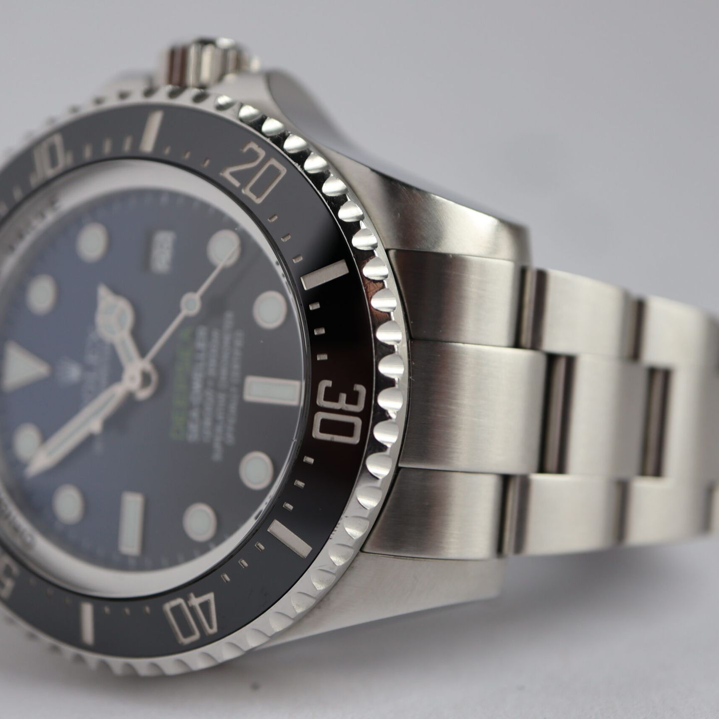 Rolex Sea-Dweller Deepsea 116660 (2015) - Blauw wijzerplaat 44mm Staal (3/8)