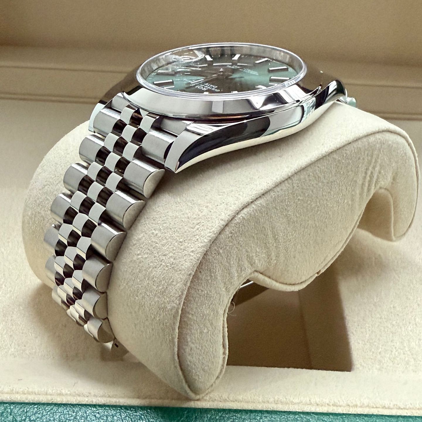 Rolex Datejust 41 126300 (2022) - Groen wijzerplaat 48mm Staal (5/5)