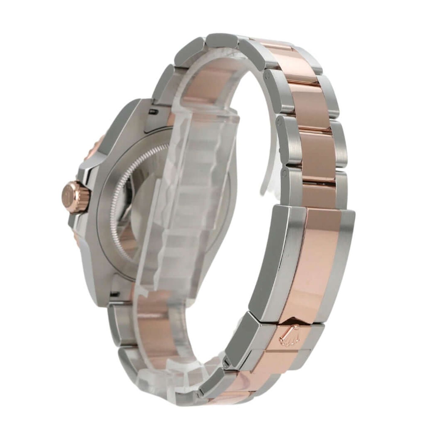 Rolex GMT-Master II 126711CHNR (2022) - Black dial 40 mm Gold/Steel case (7/8)