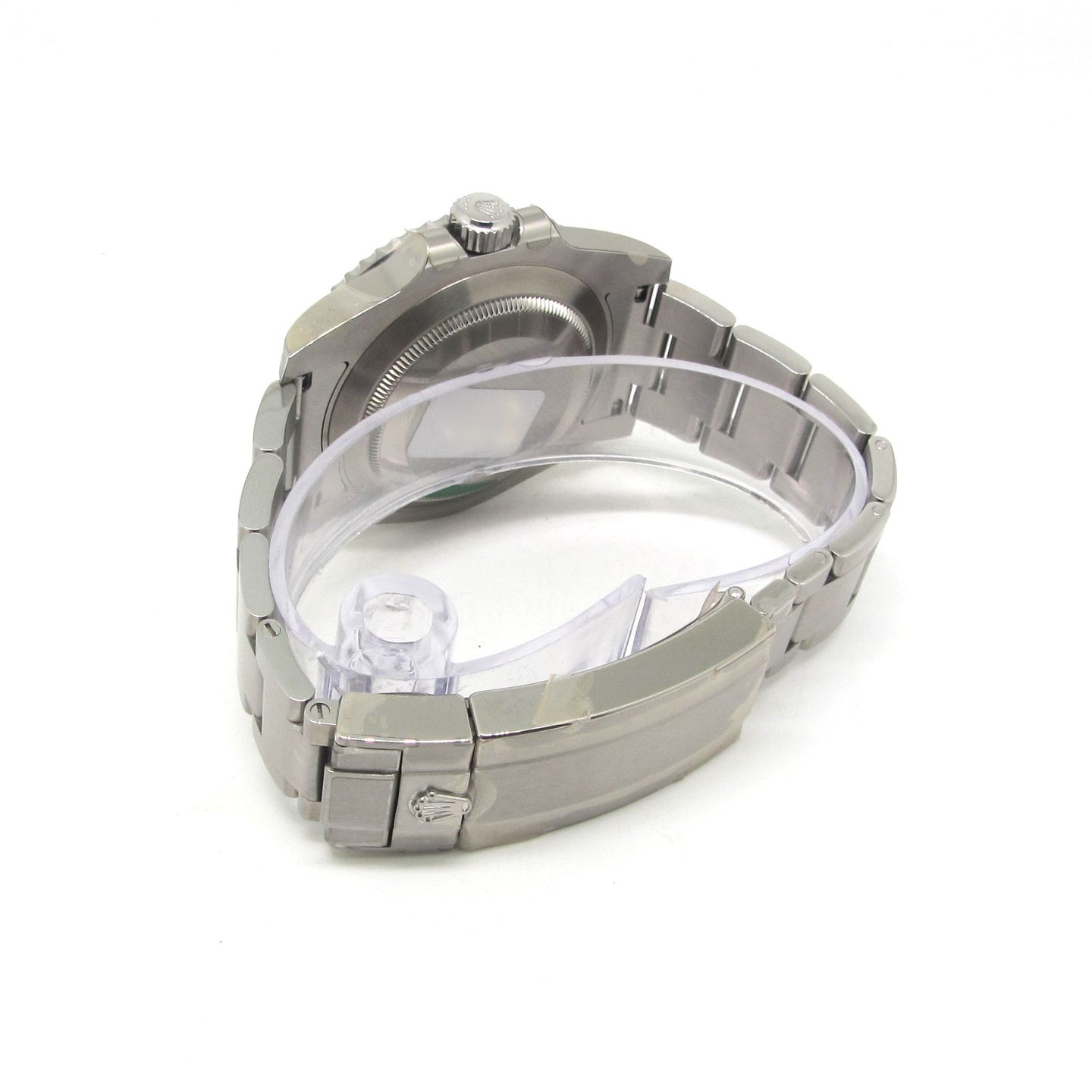 Rolex Submariner Date 116610LV (2015) - Groen wijzerplaat 40mm Staal (3/6)