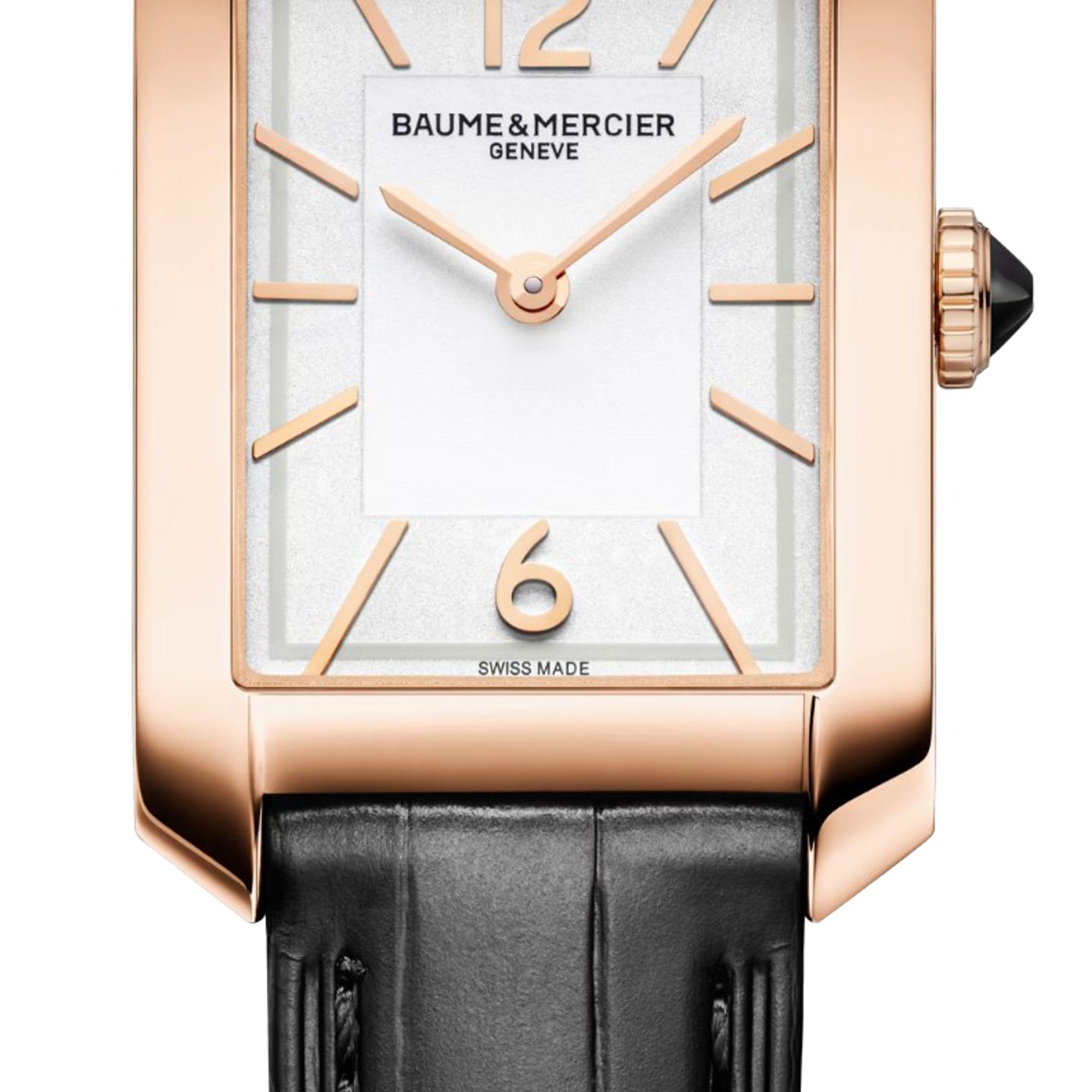 Baume & Mercier Hampton M0A10752 (2025) - Grijs wijzerplaat 22mm Roségoud (1/1)