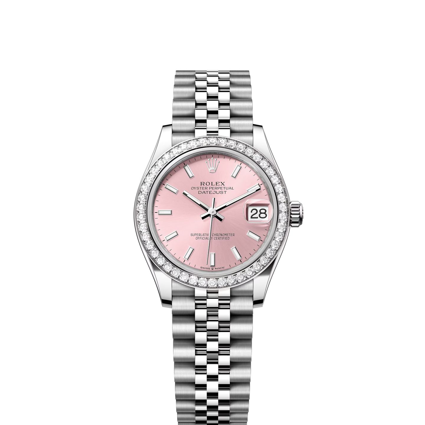 Rolex Datejust 31 278384RBR (2024) - Pink dial 31 mm Steel case (1/1)