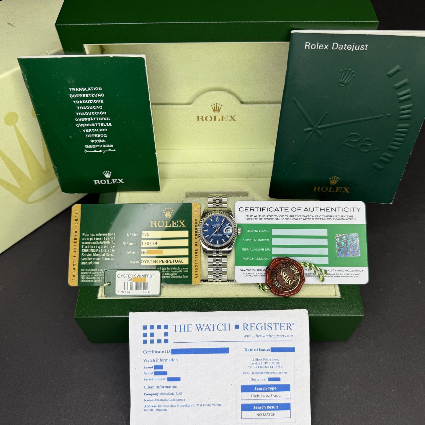 Rolex Lady-Datejust 179174 - (3/8)