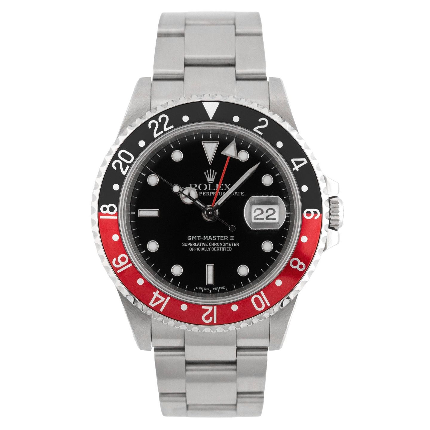 Rolex GMT-Master II 16710 (2000) - 40mm Staal (1/4)