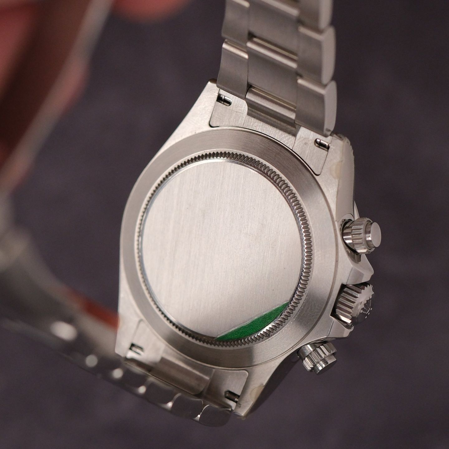 Rolex Daytona 116520 (Unknown (random serial)) - Black dial 40 mm Steel case (2/6)