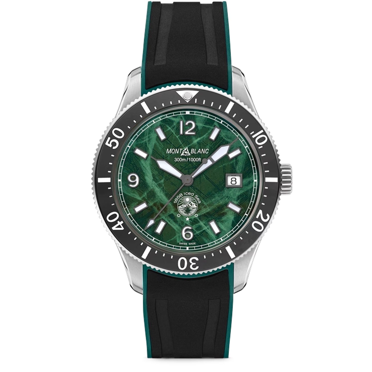 Montblanc 1858 130810 (2026) - Green dial 42 mm Steel case (1/1)
