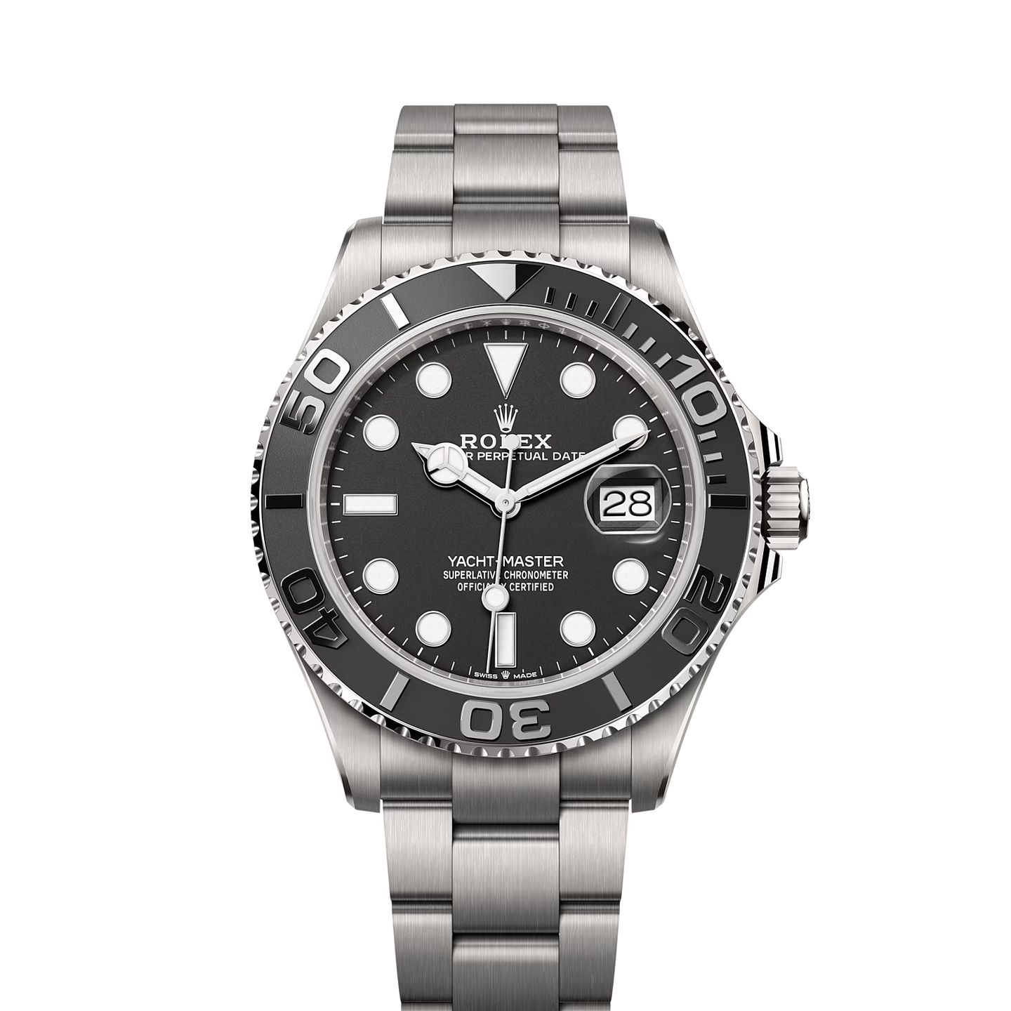 Rolex Yacht-Master 42 226627 (2024) - Black dial 42 mm Titanium case (1/1)