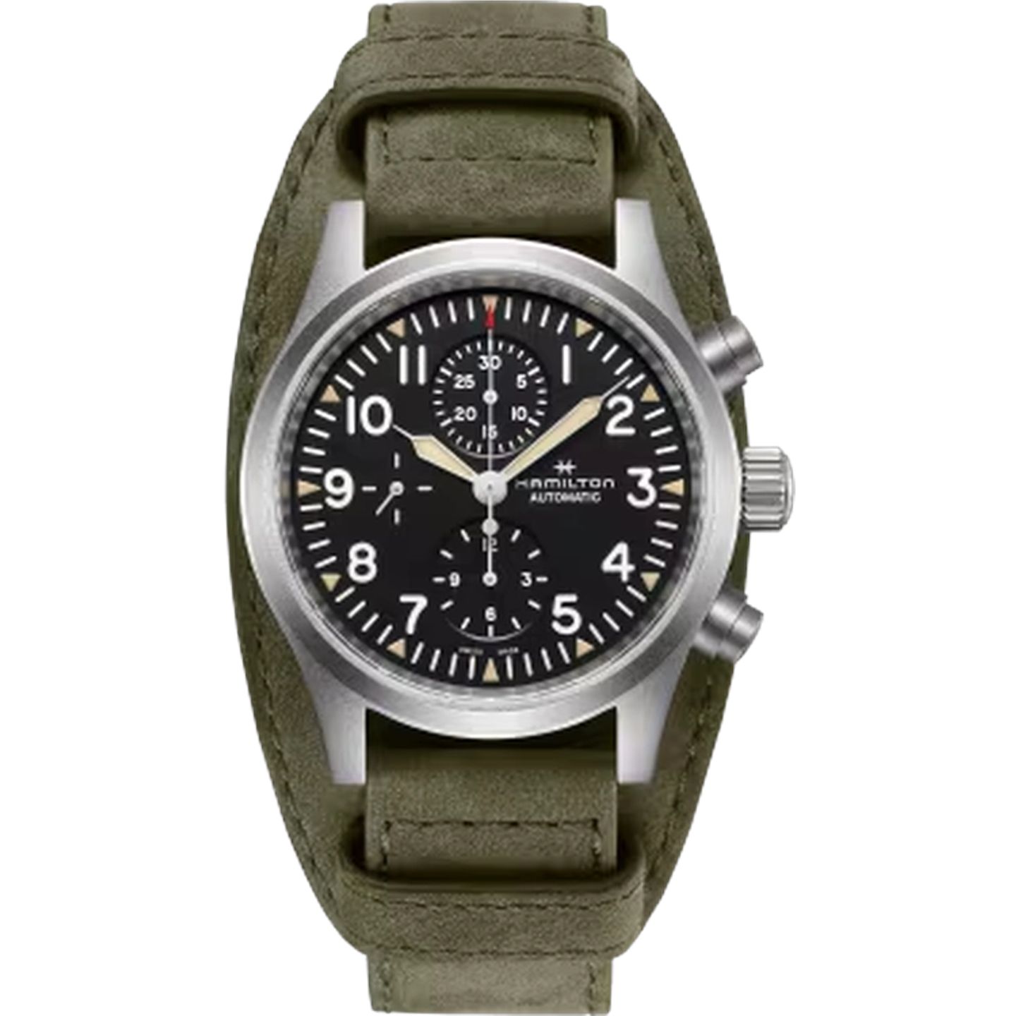 Hamilton Khaki Field H71706830 (2025) - Black dial 44 mm Steel case (1/1)