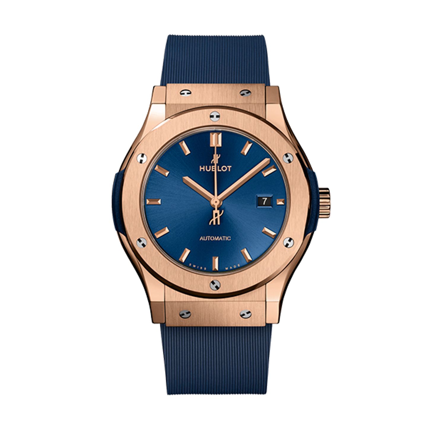 Hublot Classic Fusion Blue 542.OX.7180.LR (2026) - 42mm Roségoud (1/1)