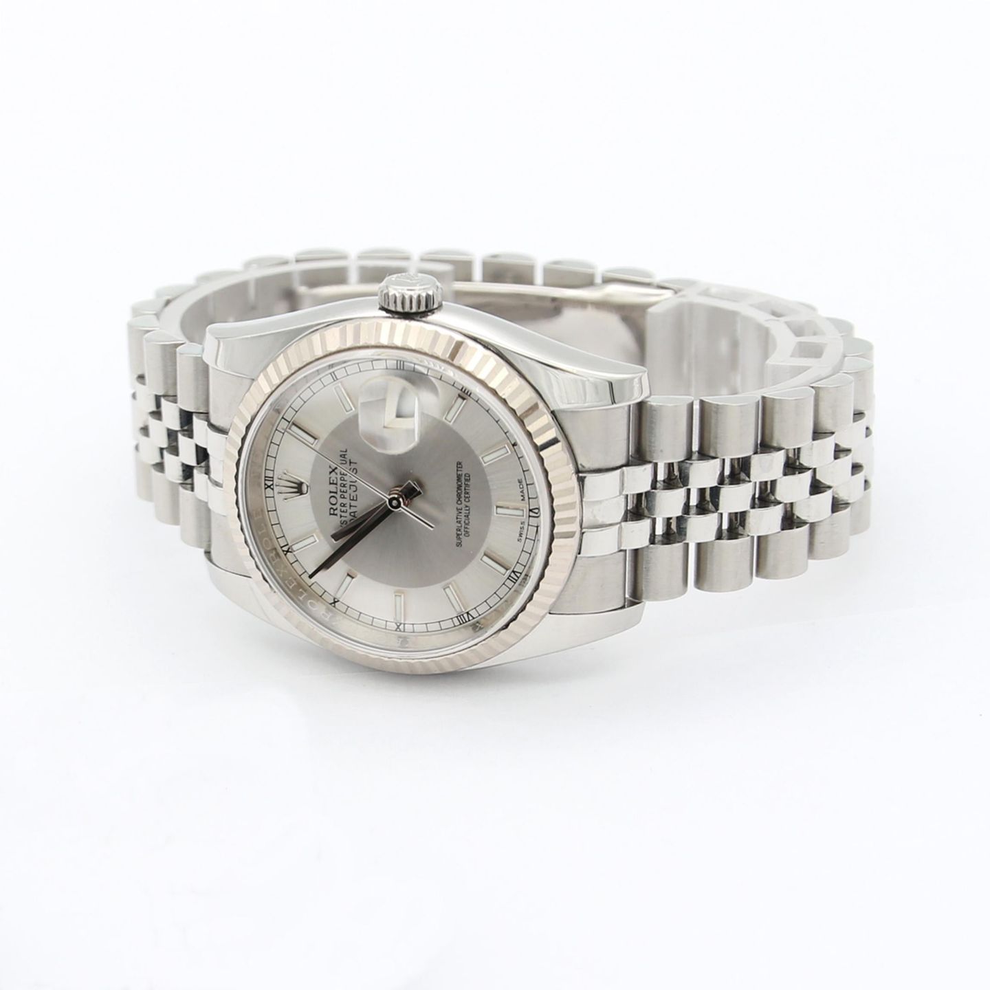 Rolex Datejust 36 116234 (Unknown (random serial)) - Silver dial 36 mm Steel case (4/7)
