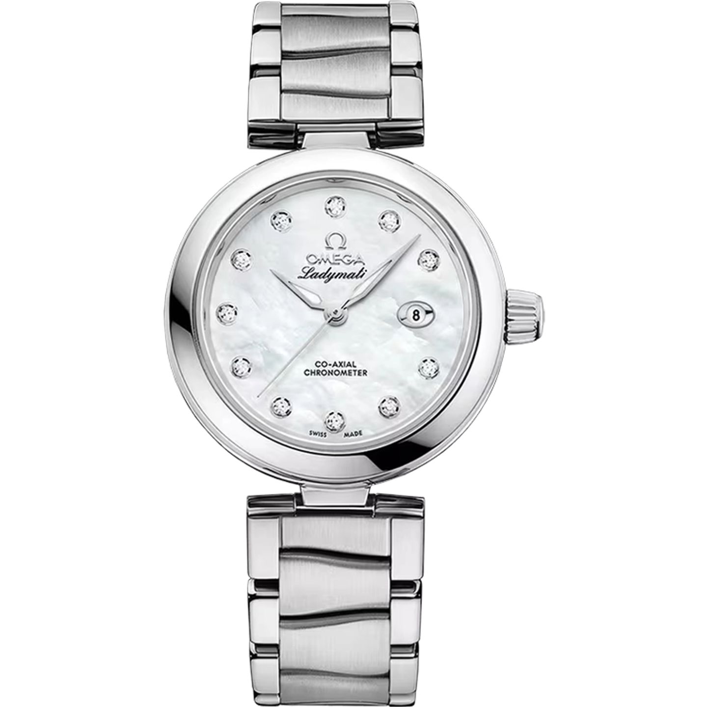 Omega De Ville Ladymatic 425.30.34.20.55.002 (2025) - Pearl dial 34 mm Steel case (1/1)