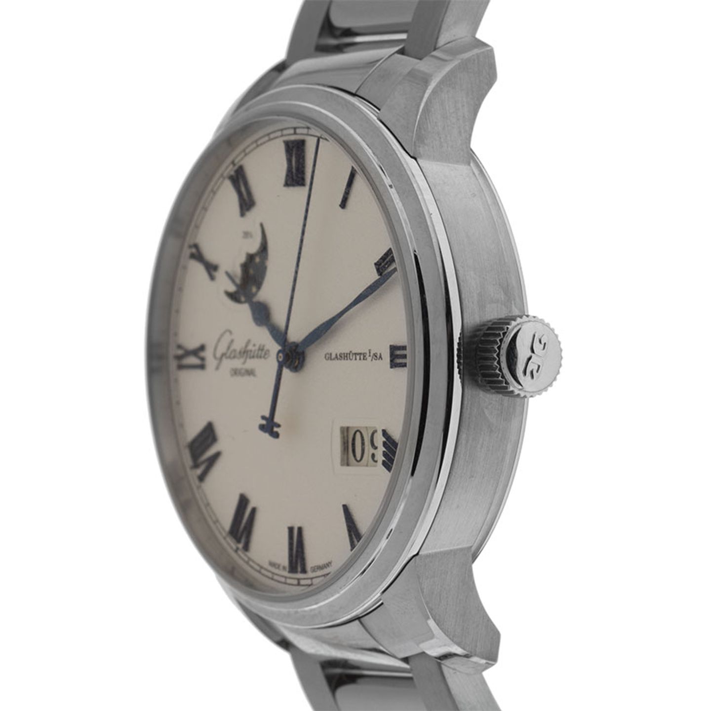 Glashütte Original Senator Panorama Date Moon Phase 1-36-24-05-02-71 (2026) - Zilver wijzerplaat 40mm Staal (4/8)