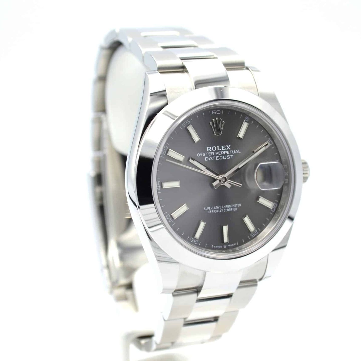 Rolex Datejust 41 126300 (2022) - Grijs wijzerplaat 41mm Staal (6/7)