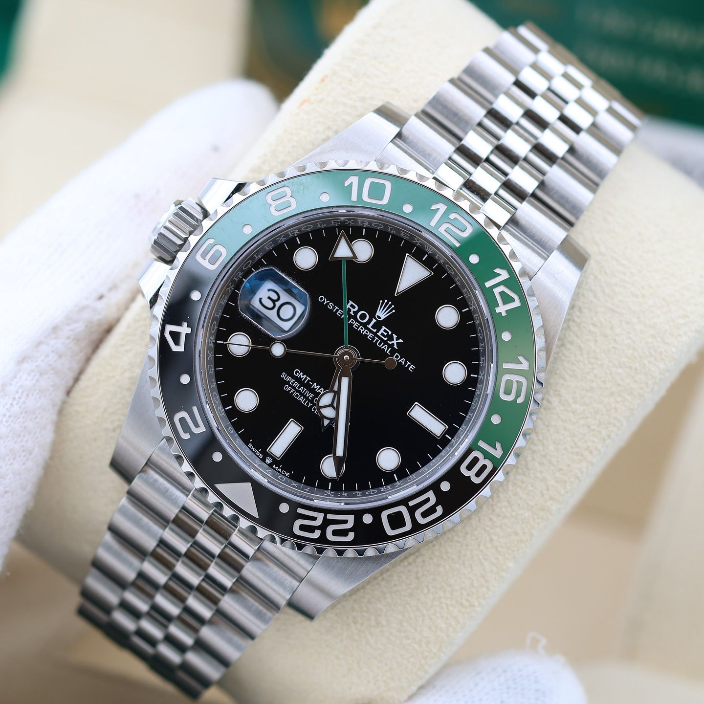 Rolex GMT-Master II 126710BLRO (2023) - Zwart wijzerplaat 40mm Staal (6/8)