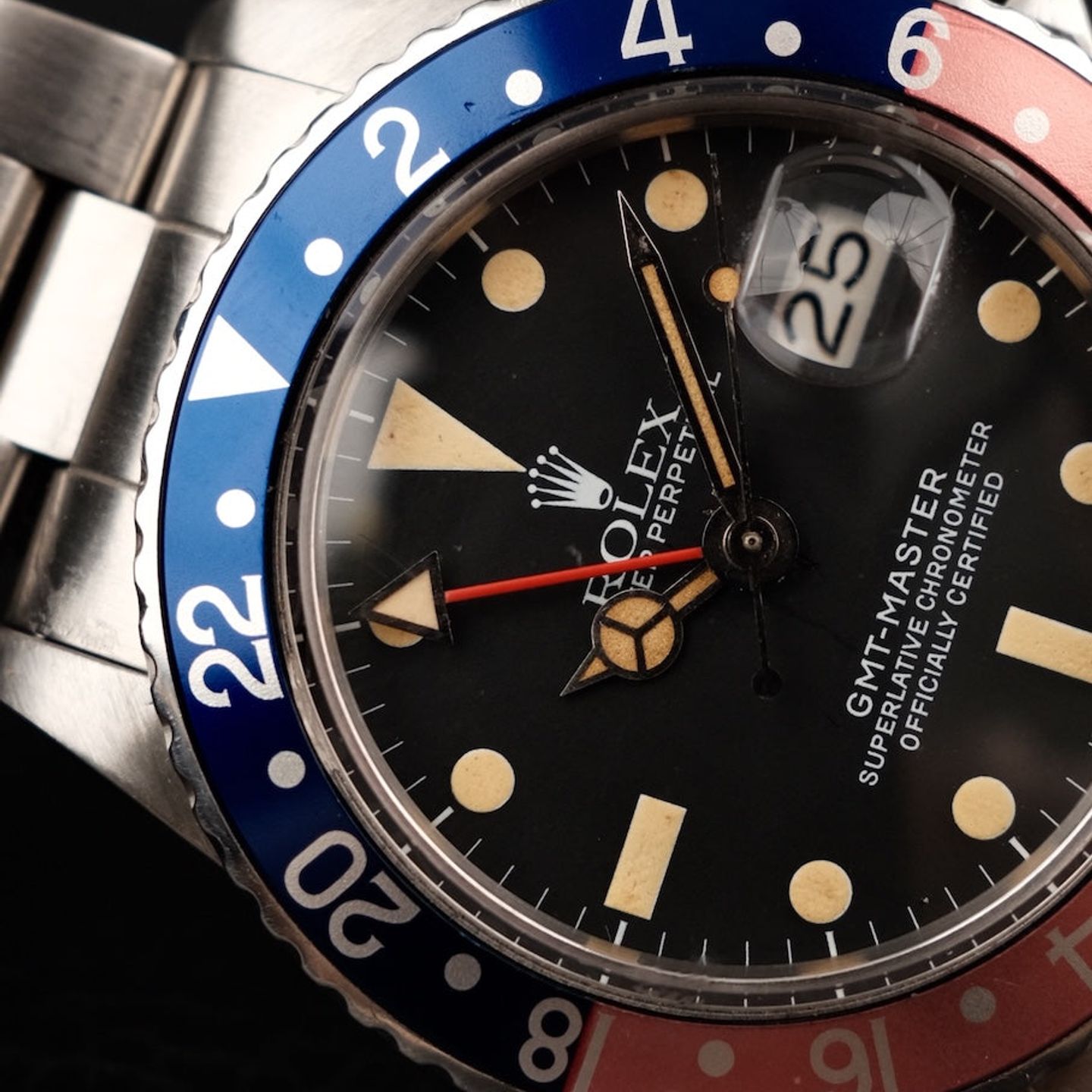 Rolex GMT-Master 16750 (1982) - Black dial 40 mm Steel case (2/8)